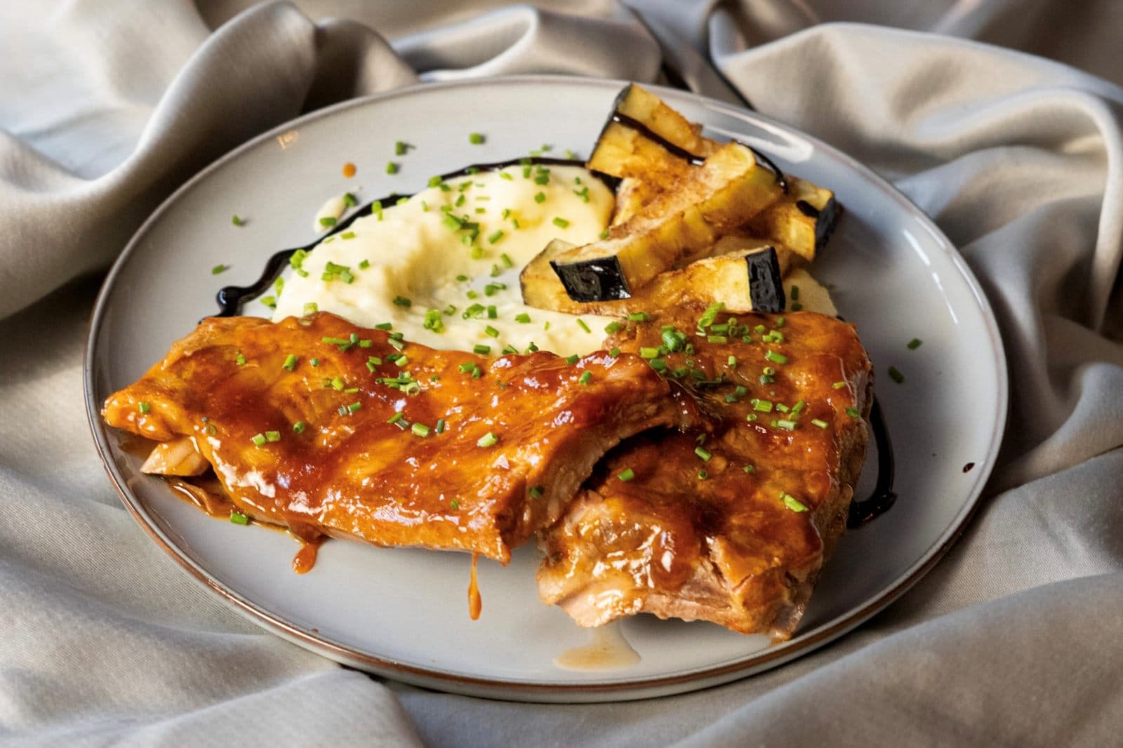 Costillas a la Barbacoa